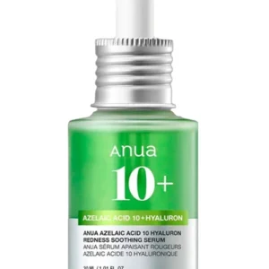 ANUA – Sérum Facial Calmante Azelaic Acid 10 Hyaluron Redness Soothing Serum