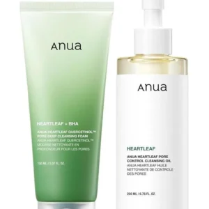 ANUA – Set dúo de limpieza doble