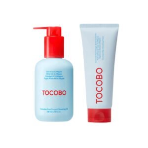 TOCOBO – Dúo de doble limpieza Aceite limpiador + Espuma limpiadora de arcilla de coco