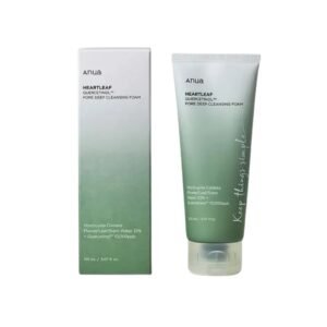 ANUA – Espuma Limpiadora Heartleaf Quercetinol Pore Deep Cleansing Foam