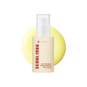 K-SECRET – SEOUL 1988 Serum : Retinal Liposome 2% + Black Ginseng 30ml