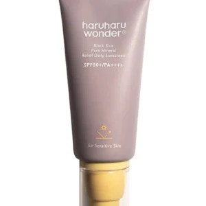 HARUHARU WONDER – Black Rice Pure Mineral Relief Daily Sunscreen [50ml]